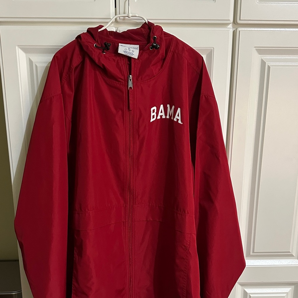 Champion “ ALABAMA” Hooded Rain Jacket/ Windbreaker-  unisex